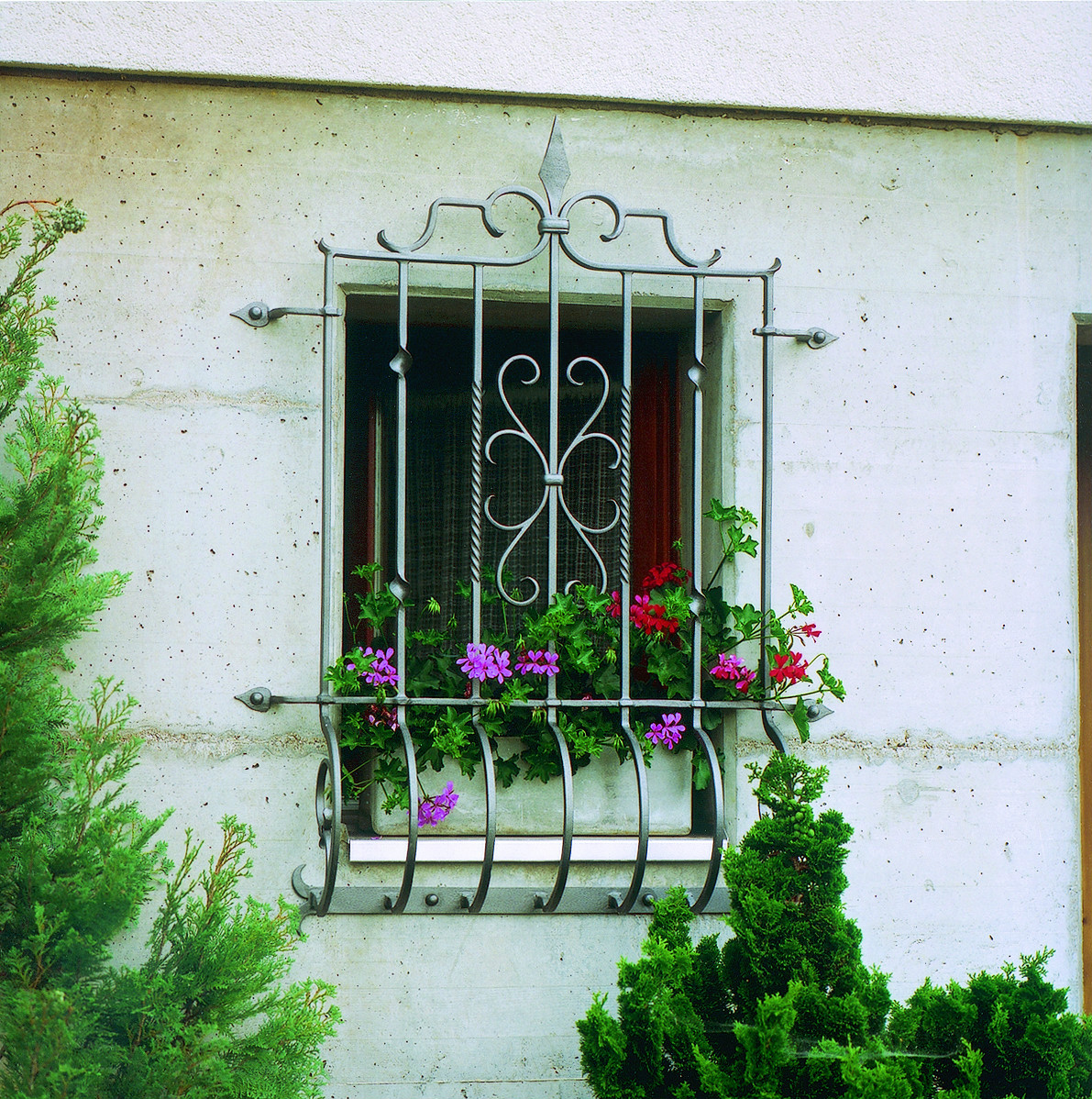 Korbfenstergitter